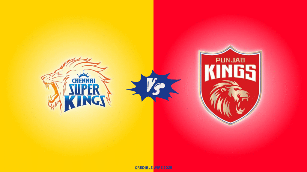 CSK vs PBKS - TATA IPL 2025