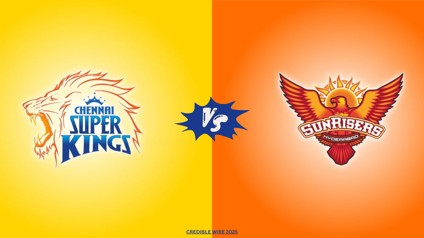 Chennai Super Kings VS Sunrisers Hyderabad IPL 2025